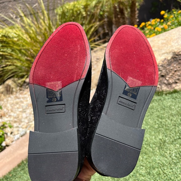 Alberto Fellini Velvet Loafers - Picture 7 of 8